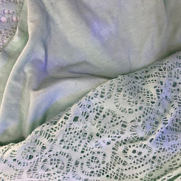 Aeropostale Mint Green Lace Skater Skirt Size small - Picture 5 of 5